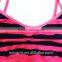 China factory Customized Emboridery Young Girls Seamless Bra Top Set without Padded Cups