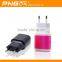 Wholesale Customized EU Plug 5V 2.1A Universal Portable USB Travel Charger For Samsung Travel Charger