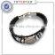 High Quality Unisex Retro Punk Bracelet Genuine Leather Accessories Bracelets Cowhide Bracelet Handmade Jewelry