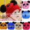 Animal Panda Baby Hats And Caps Kids Boy Girl Crochet Beanie Hats Winter Cap For Children To Keep Warm Hot Sale