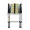 Aluminum telescopic ladder, 11 step