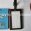 pvc luggage tag, silicone luggage tag, rubber luggage tag