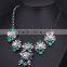 Multicolor Acrylic Pearl Flower Choker Collar Pendant Statement Necklace Women Fashion Necklaces for Women 2014