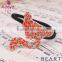 Hot sale bulk Polyester hair rubber band tortoise pony tail holder hair accessories