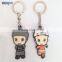 customized pvc rubber keychian