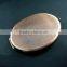55x81mm setting metal oval blank base bezel vintage style copper red compact pocket mirror tray glass cabochon 1991018