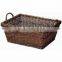 hot sell willow gift basket/flower basket for wedding/handmade flower basket