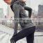 oem digital print yoga wear gym sports wear for women high waist work out fitness leggings capris