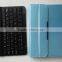 7inch in Sky blue Direct insertion Bluetooth keyboard cases tablet case for ipad