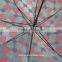 Long outdoor full printing wooden handle umbrella