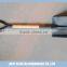 Truper Round Short Wooden Handle Spade Shovel