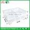 Broiler chicks crate plastic stackable trasportation crate for chicken