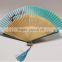 Spanish Lady Hand Fan Bamboo Foldable Hand Fan with custom Logo
