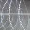 MT fixed knot woven BTO-22 razor barbed wire mesh fence