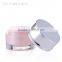 Wholesale new design Sunrain Round PMMA cosmetic bamboo jar