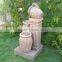 Hotsale Three Jars Polyresin LED Fengshui Products Fountain
