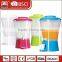 China wholesale cold juice dispenser water orange fruit drink dispenser with stand