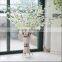 SJ20170012 artificial peach flower branch plastic white peach branch decoration