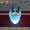 LED ice bucket,rechargeable led ice bucket,led lighted ice bucket