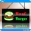 Low price Outdoor restaurant open LED sign display board /customized full color LED open display sign