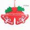 2017 felt christmas decoration in china