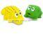Plastic bath toy rubber latex set family rubber toys from ICTC factory