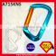 Straight Gate For Rescue Rock Mountaineer Carabiner Made Of Aluminum
