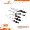 A3391 New Design Hot Sale 5pcs Stainless Steel Knife Set with Titanium Plated