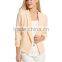 Ladies Office Blazer Jackets Formal 3/4 Sleeve Open Front Short Style Cardigan 100% Polyester New Model Designer Blazer