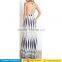 Boho tropical printed spaghetti straps v neck sexy beach holiday woman chiffon summer long maxi dresses 2017