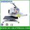 hot press machine thermal transfer machine swing anr shaking head design