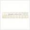 Kearing pro arcylic Double-Colored Grid Lines 45cm*10cm Rectangular patchwork ruler with scale range for sewing cutting#KPR4510