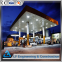 modular design petrol station construction
