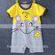 Newborn girl 100% pure cotton romper short sleeve baby jumpsuit