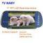 (M-7180L) TV BABY 7 inch Rearview mirror tft lcd monitor support dual video inputs and bluetooth (USB/SD optional)