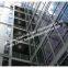 Pre-glazed Double Skin Unitized Glass Facade Curtain Wall Hidden Frame Design and Installation