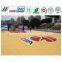 Outdoor & Indoor Wood Grain Spu Sports Court Surface