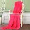 100% Polyester knitting fabric Super soft Hotel or Home Fleece Bedding Sets