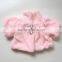 child fur vest little girl fur coat soft party coat baby leopard fur