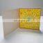 Custom pop up 3d led light up handmade decoration greeting card