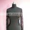 Simple See Through Side Full Length Lace Patterns Lady Evening Dress Long Sleeve