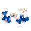 Lovely Blue Balloon Dog Men Shirt Novelty Cufflinks