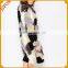 Colourful Mongolian Fur Long Section WIth Packet Women Coat Fur Trim