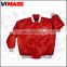 Fashionable red jacket for men , wholesale custom high quality jacket fabric china manufacture