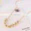 Women Choker Necklace Silver Jewelry 9 Rhinestone Crystal Necklace FemaleChain Necklace