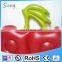 6P PVC Inflatable Pool Float Lounger, OEM Water Sport Cherry Air Mattress