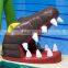 HI hot pool jumping inflatable water obstacle course swimming pool floating crocodile water park