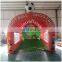 orange soccer gate for sale, factory price inflatable soccer gate