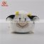 Hot sale promotional mini plush cow stuffed animal toy