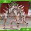 KAWAH China Supplier Real Animal Skull Replica Museum Artificial Lifelike Mammoth Fossil For Sale